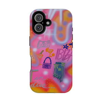 MagSafe „Ibiza“ Airbrush iPhone-Hülle