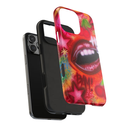 "hot stuff" airbrush iPhone case
