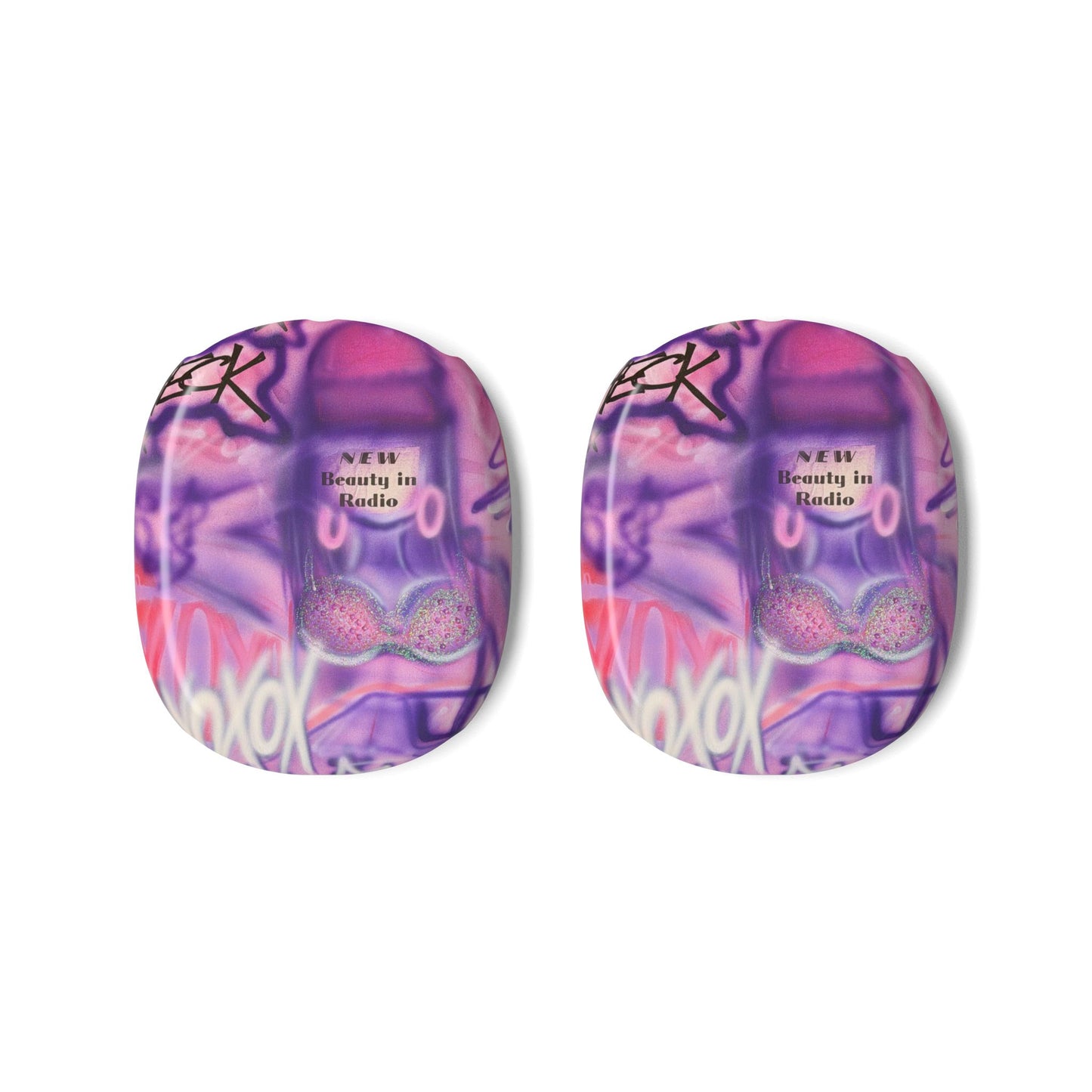 "mic check" airbrush airpod max cases