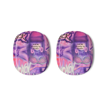 "mic check" airbrush airpod max cases