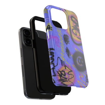 "eye$ on lies" airbrush iPhone case
