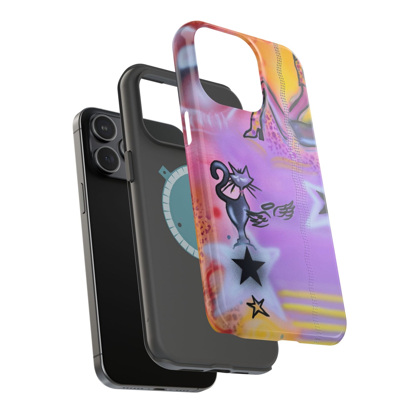 MagSafe @mayacain airbrush iPhone case