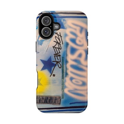 MagSafe "fashion forever" airbrush iPhone case