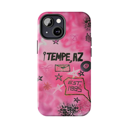 "tempe, az pt. 2" airbrush iPhone case