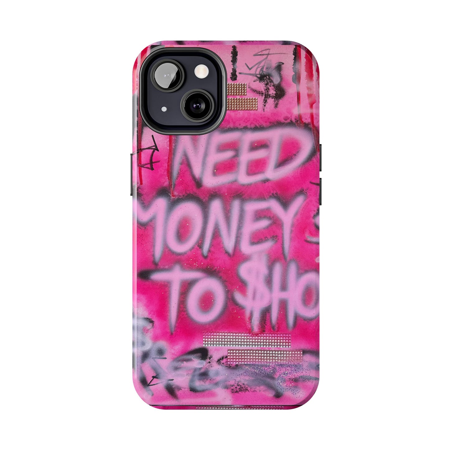 need $$ to shop airbrush iPhone case