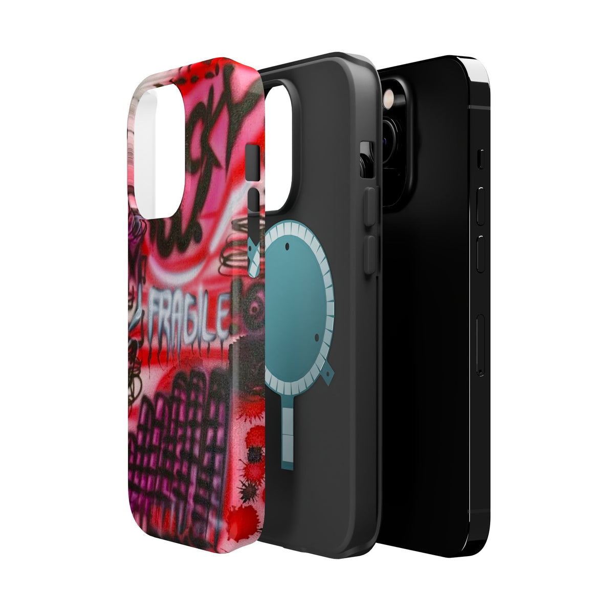 MagSafe "lucky you!" airbrush iPhone case