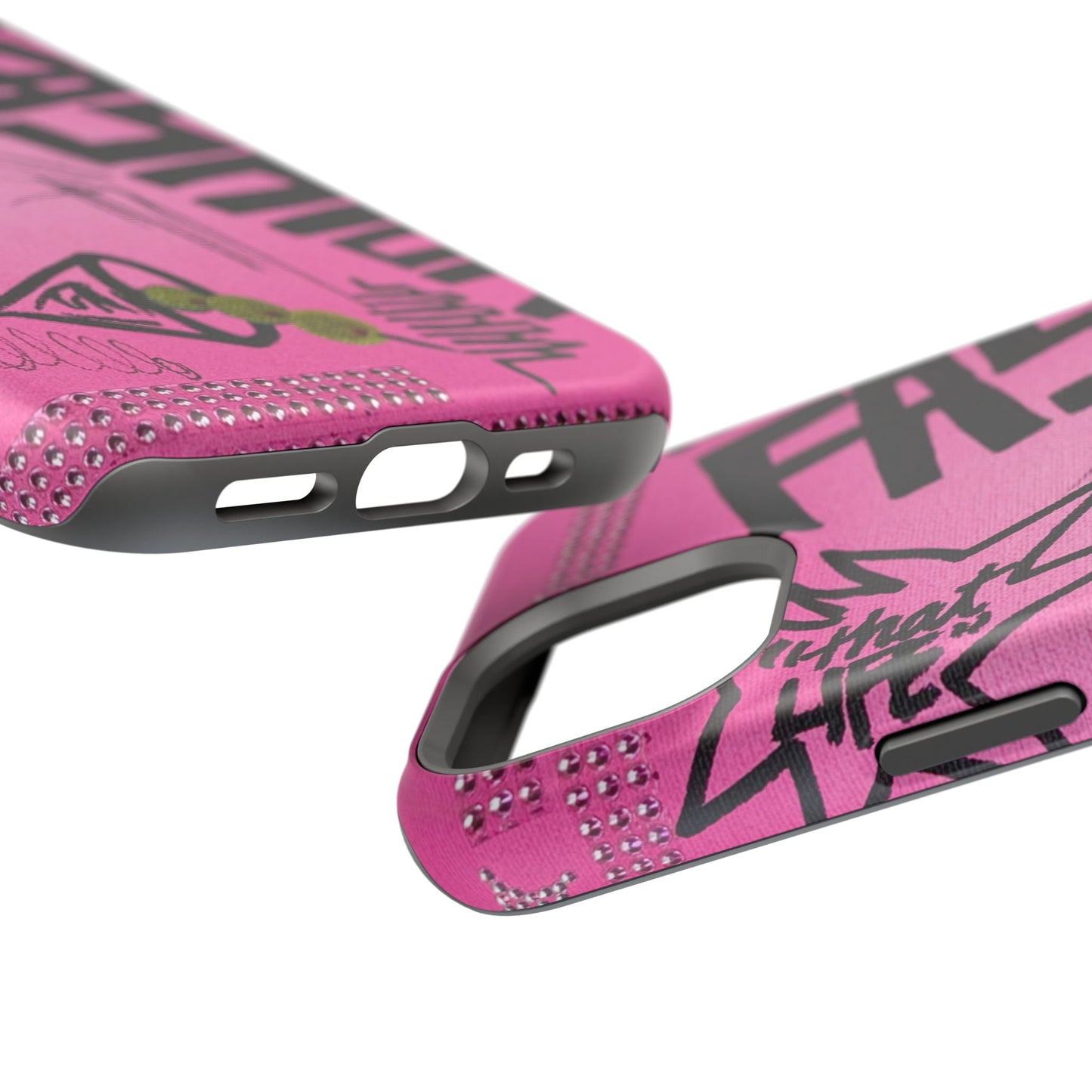 MagSafe "high fashion pt. 2" airbrush iPhone case