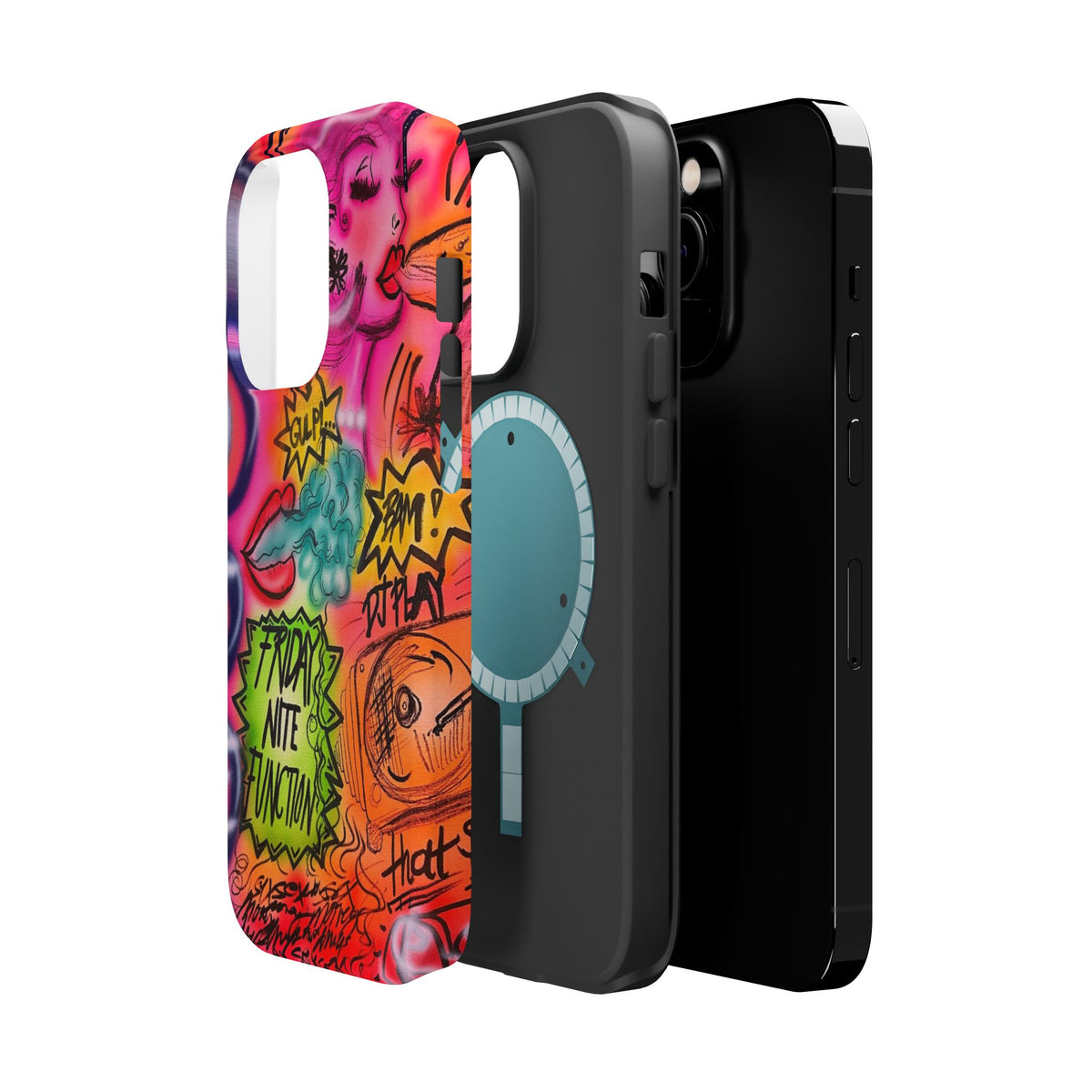 MagSafe „Vegas Ventures“ Airbrush iPhone-Hülle