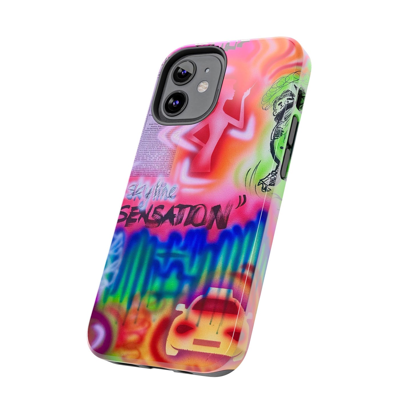 "skyline sensation" airbrush iPhone case