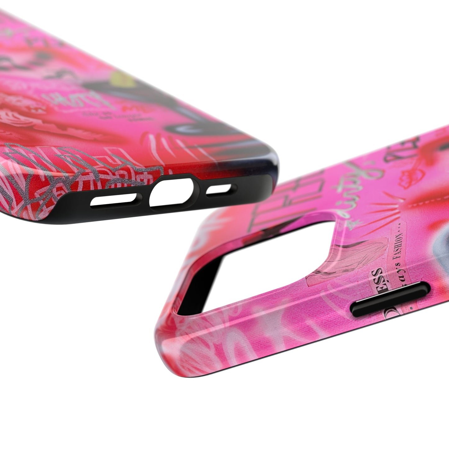 "extra dirty, plz!" airbrush iPhone case