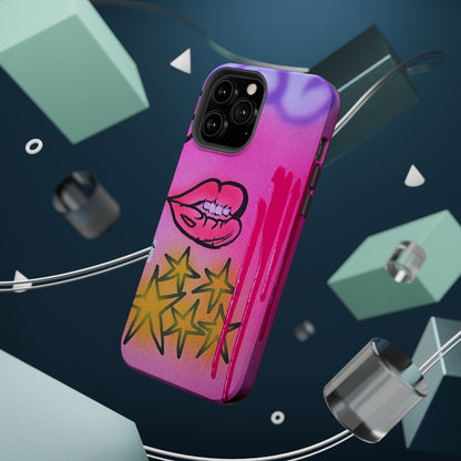MagSafe "star drip" airbrush iPhone case