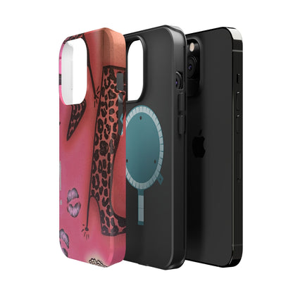 MagSafe „Cheetah Boots“ Airbrush iPhone-Hülle
