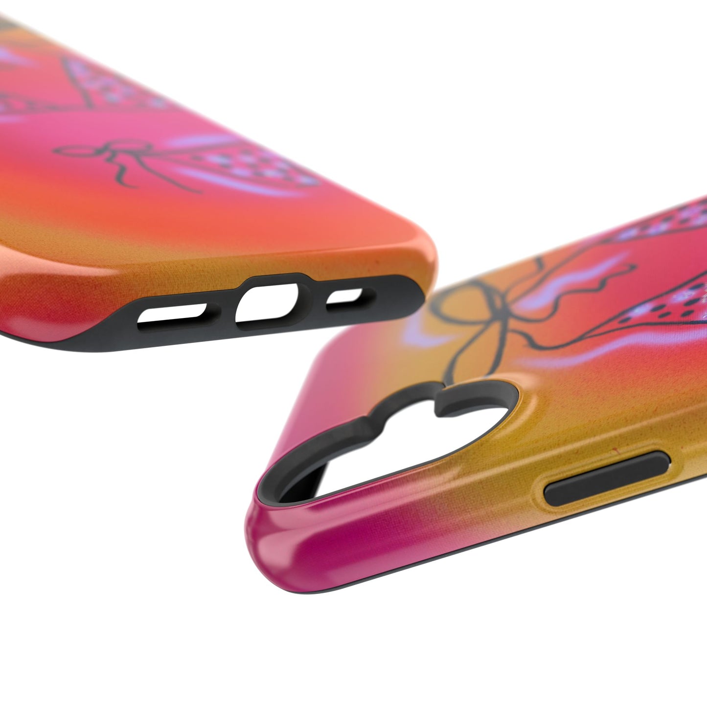 MagSafe "glitter bikini" airbrush iPhone case