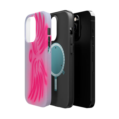 MagSafe "angel wings" airbrush iPhone case
