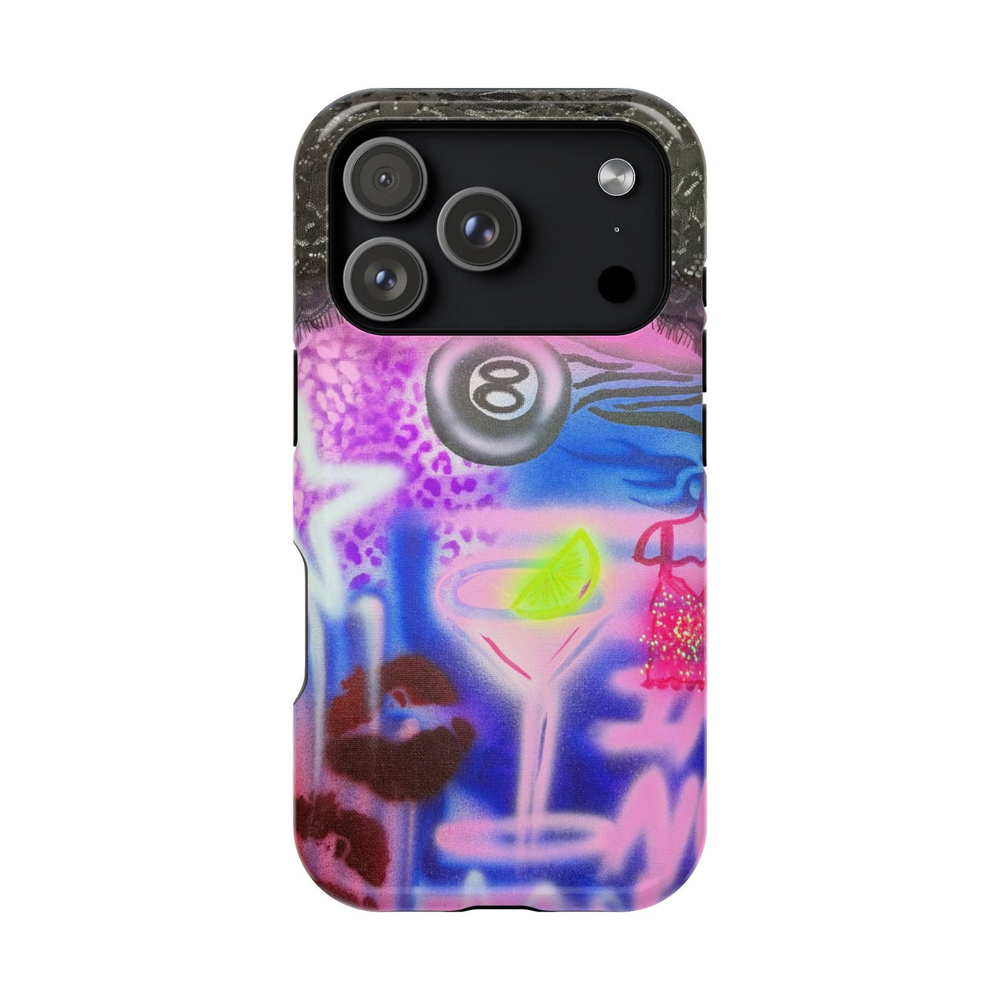MagSafe "dream life" airbrush iPhone case
