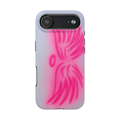 "angel wings" airbrush iPhone case