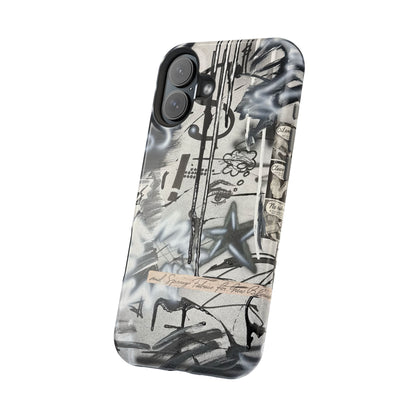 MagSafe "monochrome mood" airbrush iPhone case