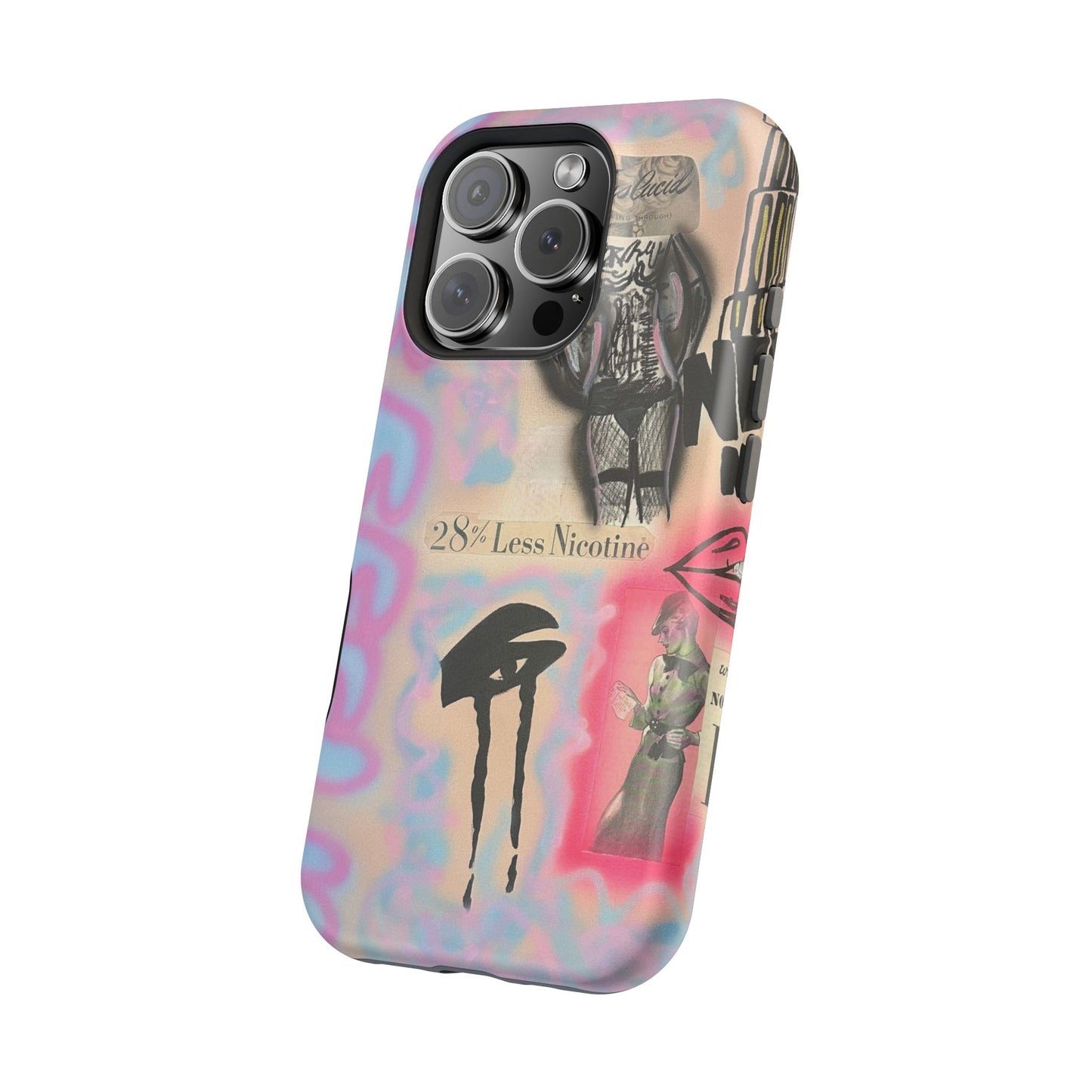 MagSafe "the feeling" airbrush iPhone case