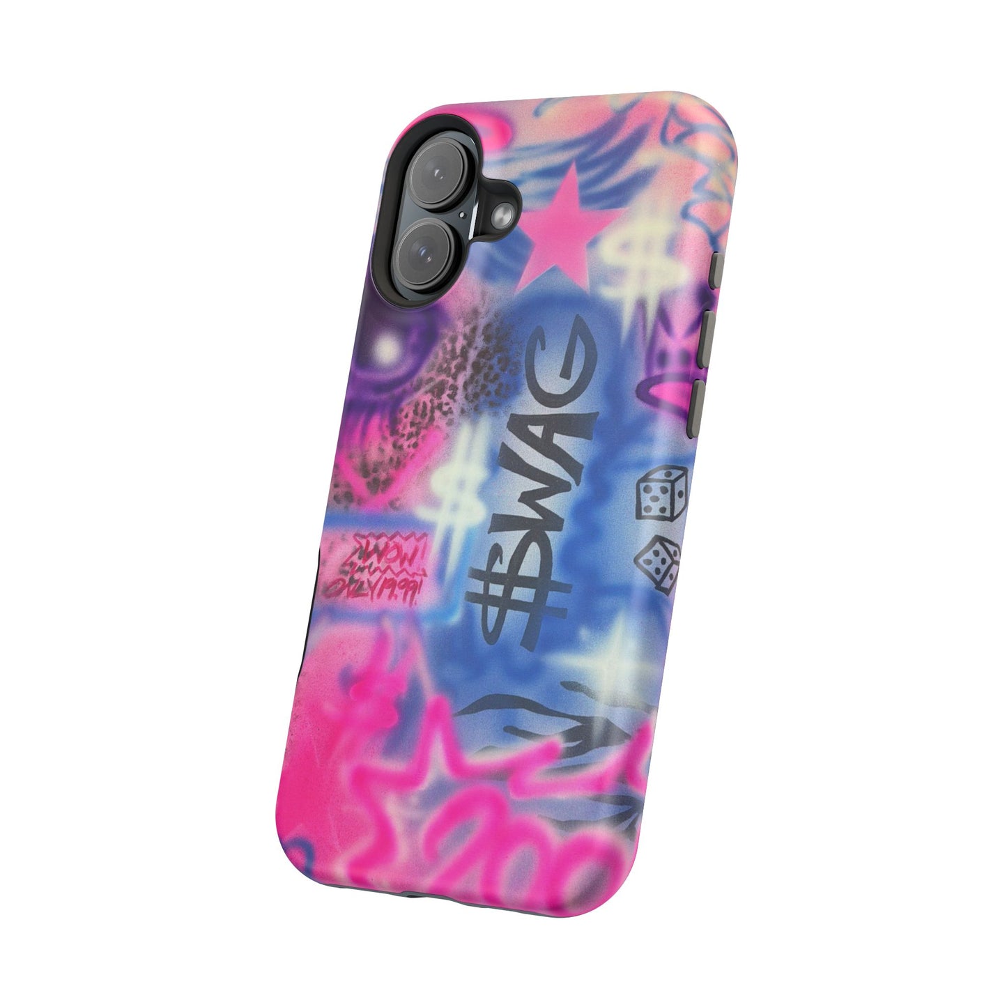 MagSafe "$wag" airbrush iPhone case