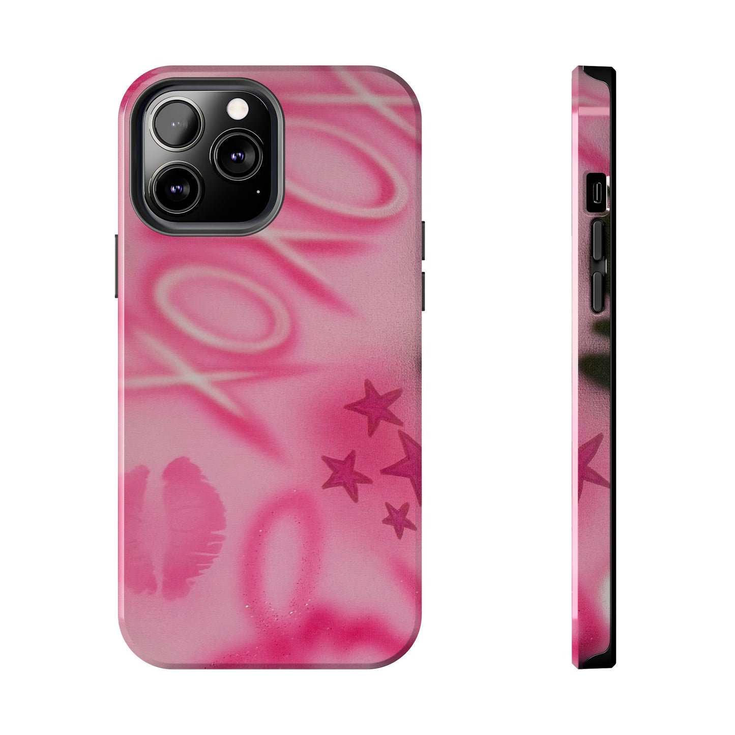 "perfectly pink" airbrush iPhone case