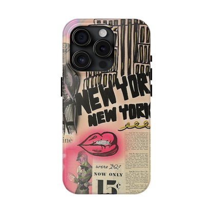 "new york, new york!" airbrush iPhone case