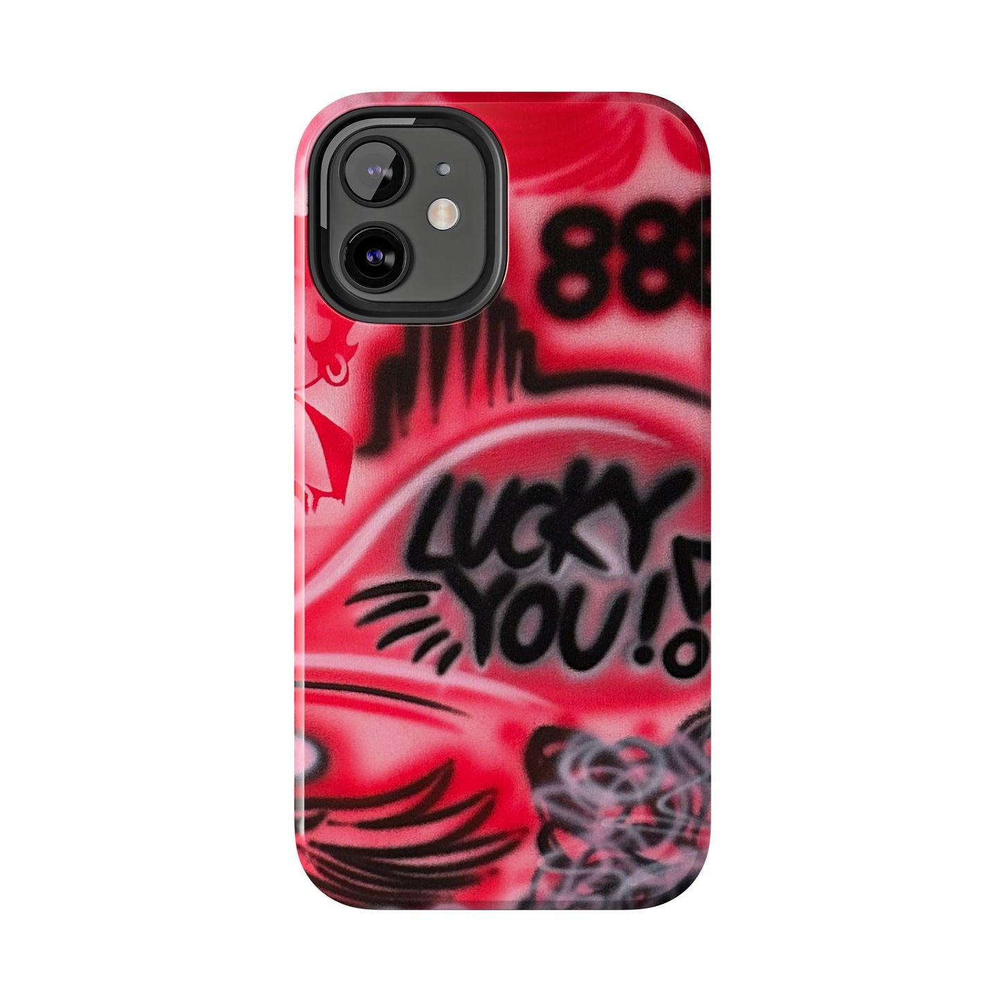 "LUCKY YOU! PT. 2" airbrush iPhone case