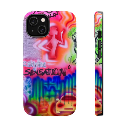 MagSafe "skyline sensation" airbrush iPhone case
