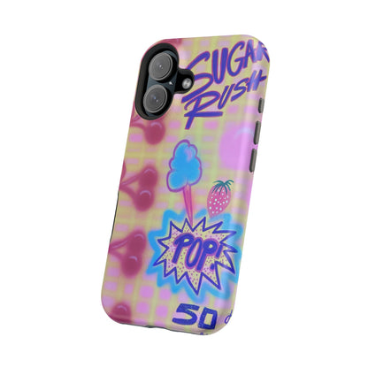 MagSafe "sugar rush" airbrush iPhone case