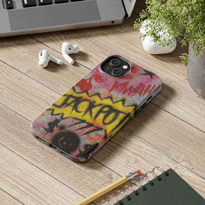 "jackpot!" airbrush iPhone case