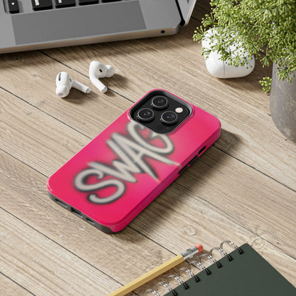 "SWAG" airbrush iPhone case