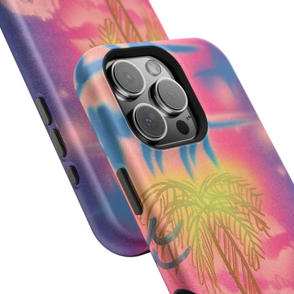 MagSafe "glowy night" airbrush iPhone case