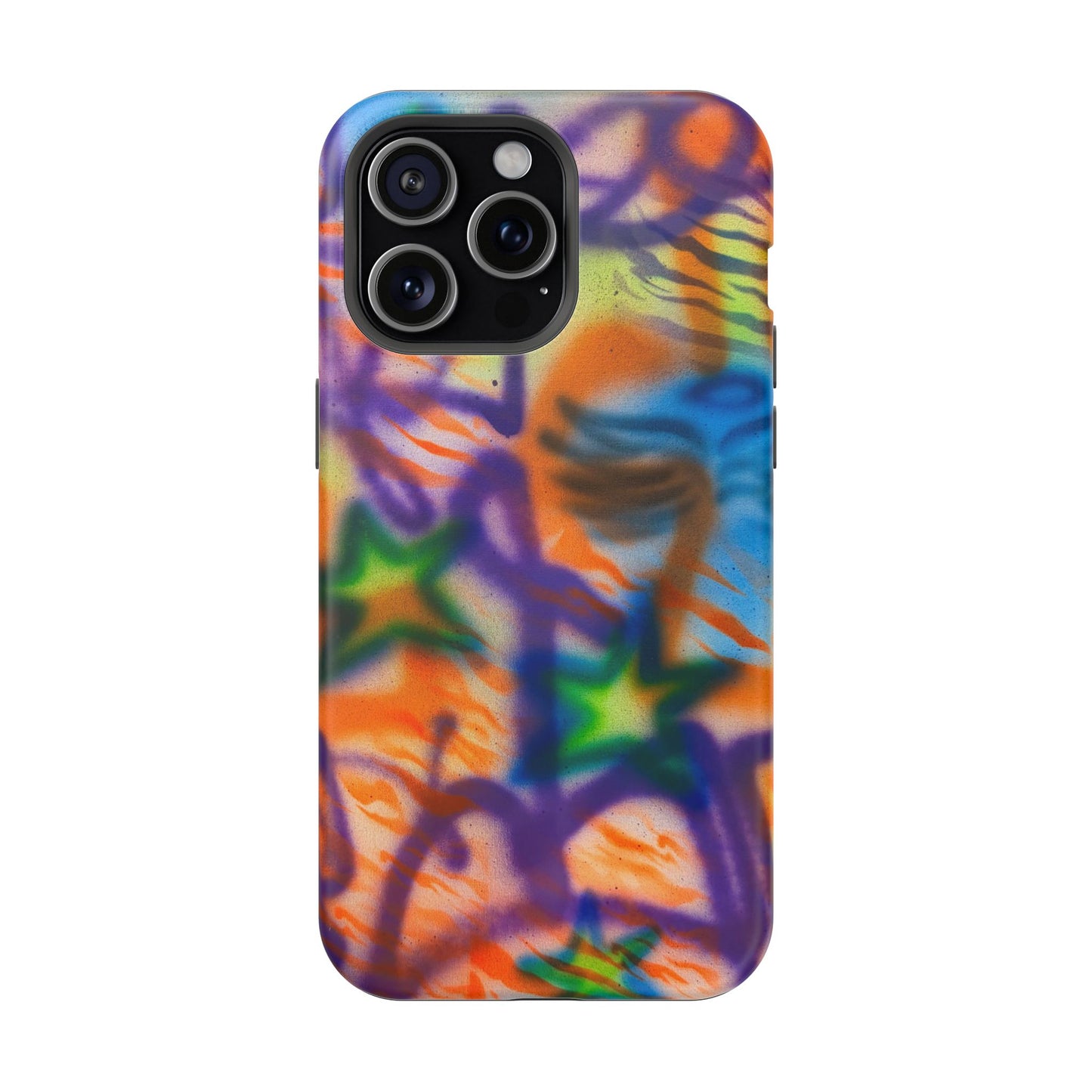 MagSafe "streetwear angel" airbrush iPhone case