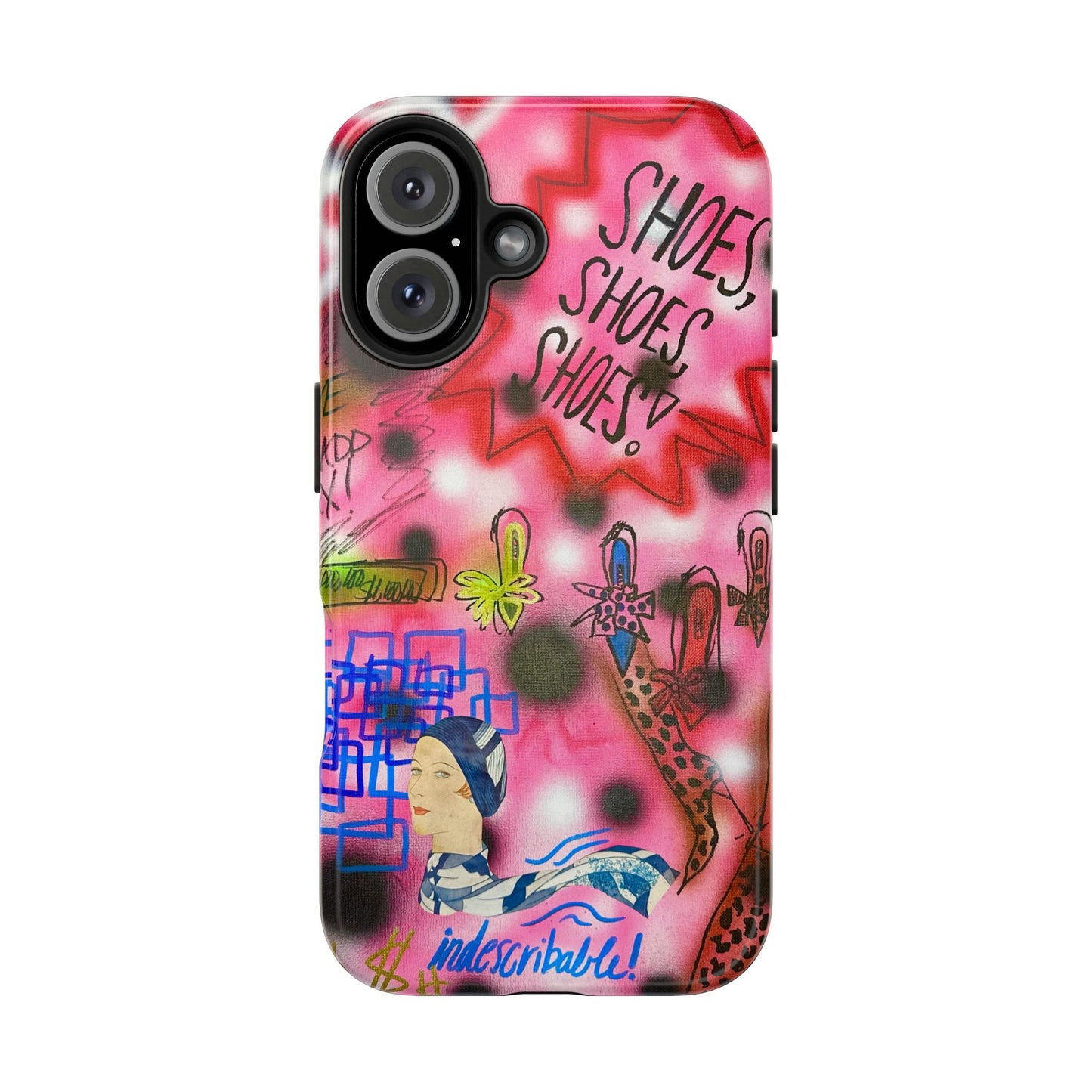 "indescribable cost" airbrush iPhone case