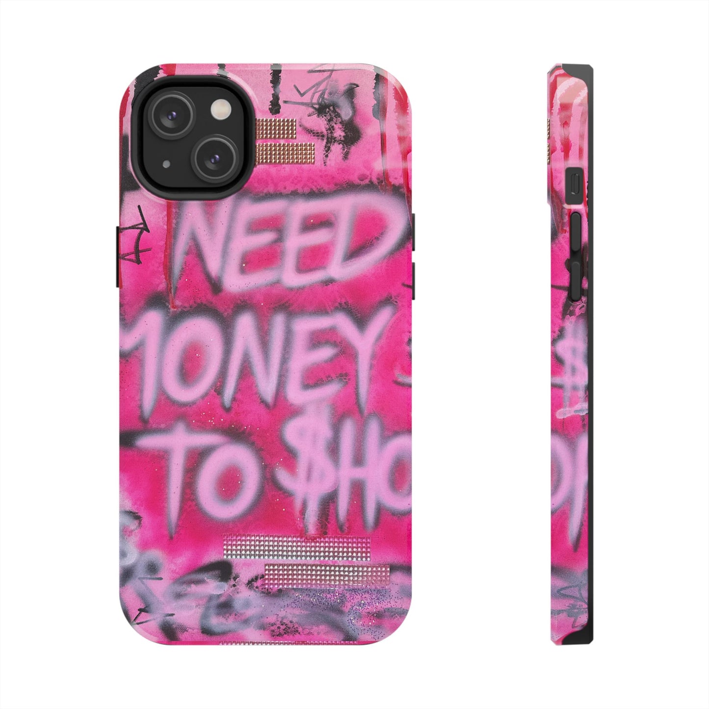 need $$ to shop airbrush iPhone case