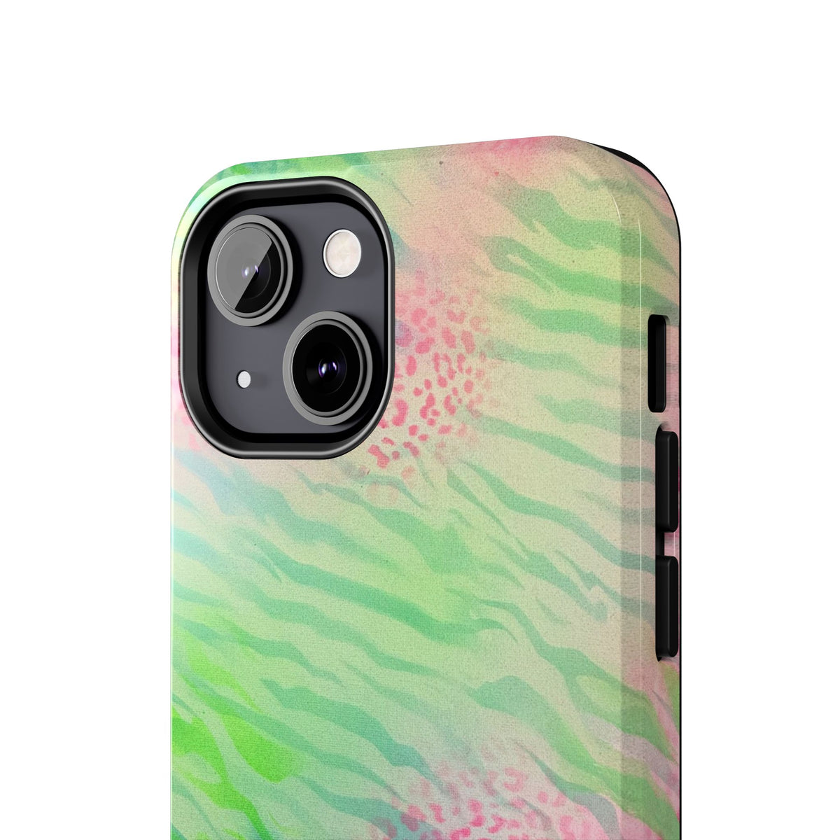"teal cheetah" airbrush iPhone case