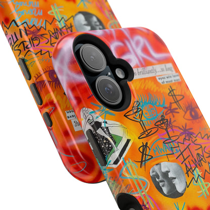 MagSafe „reich, jung, heiß“ Airbrush iPhone Hülle