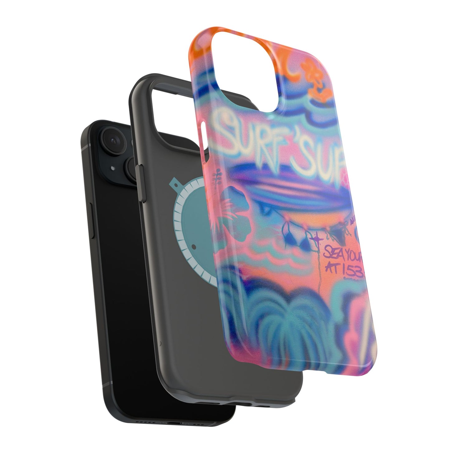 MagSafe camair x gphi #1 airbrush iPhone case