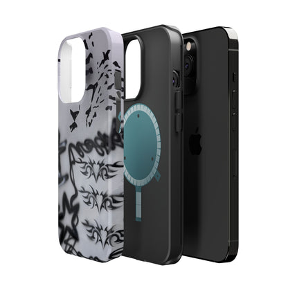 MagSafe "risky biz" airbrush iPhone case