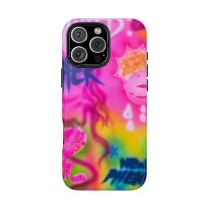 "wanted" airbrush iPhone case