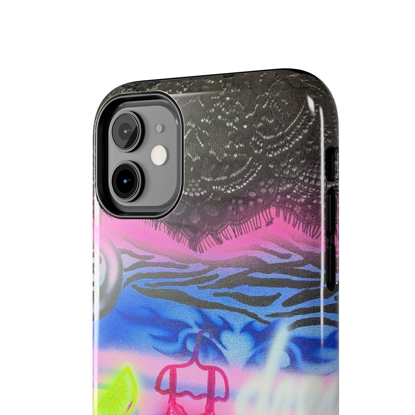 "dream life pt. 2" airbrush iPhone case