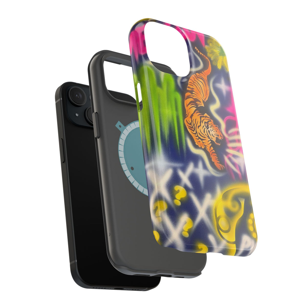 MagSafe "Mega Luv" Airbrush iPhone-Hülle