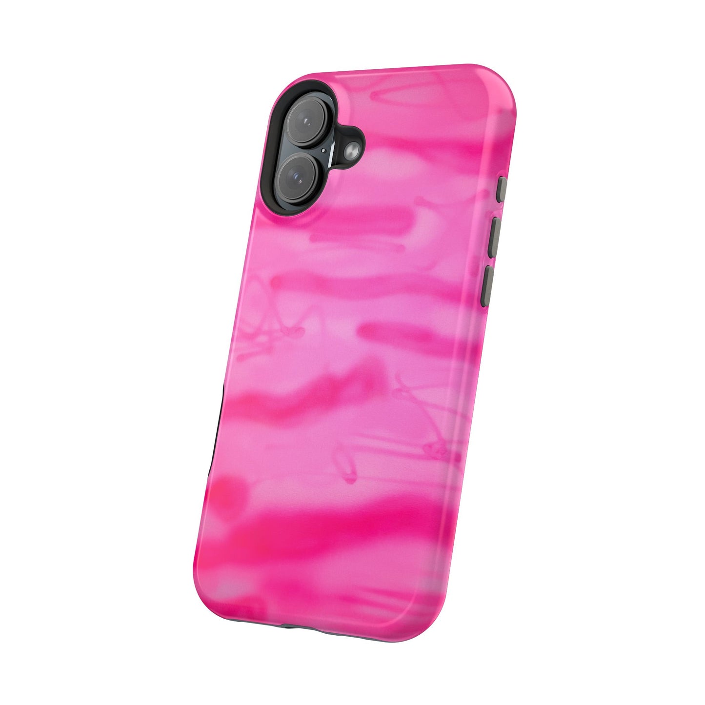 MagSafe "pink camo" airbrush iPhone case