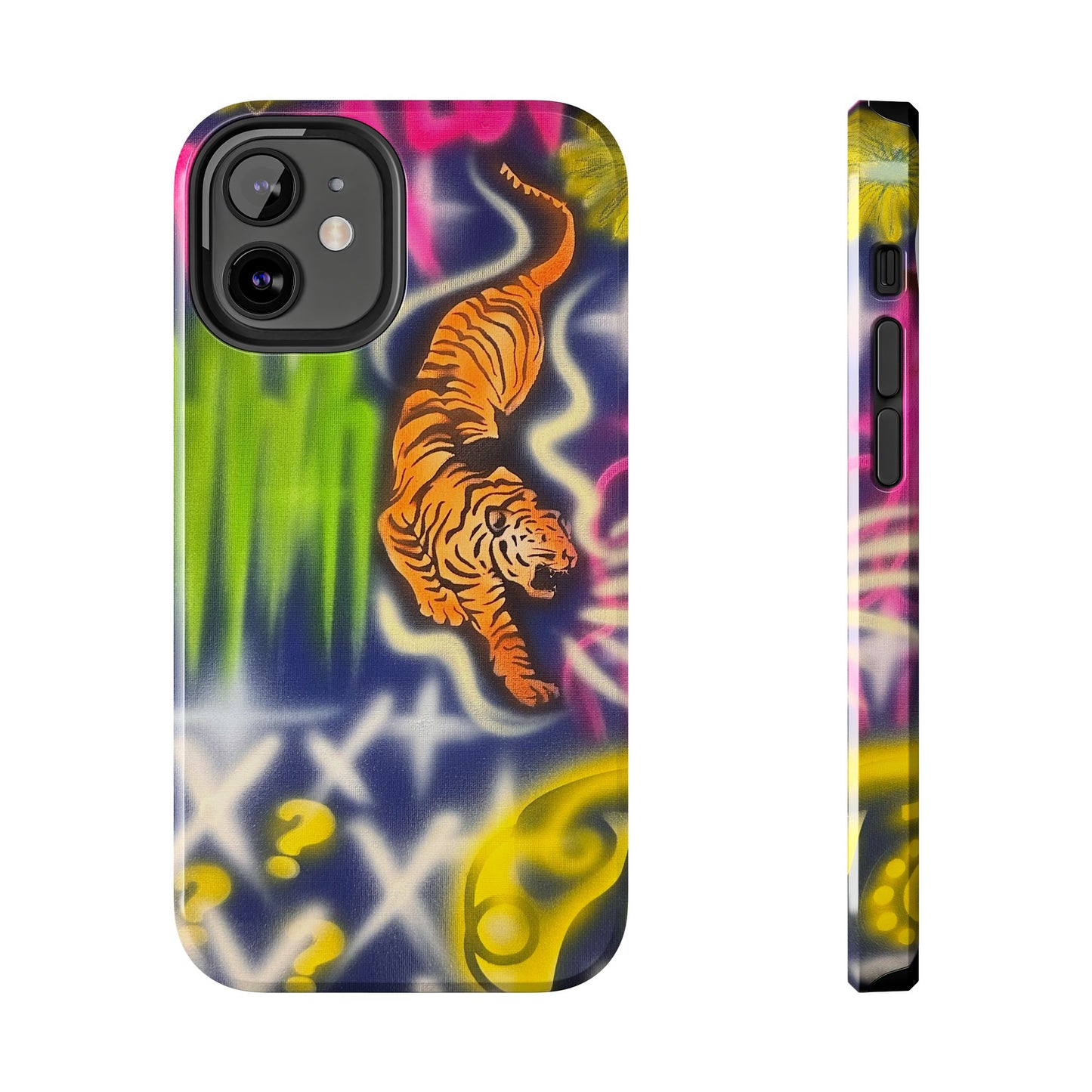 "mega luv" airbrush iPhone case