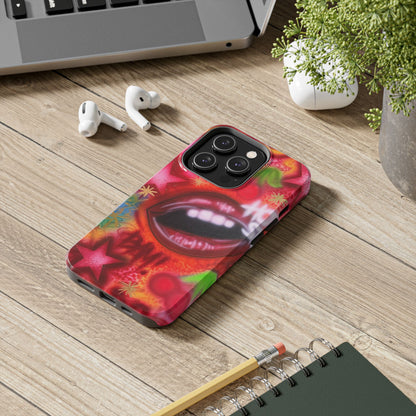 "hot stuff" airbrush iPhone case