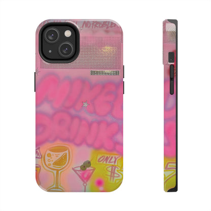 "mixed drinks" airbrush iPhone case