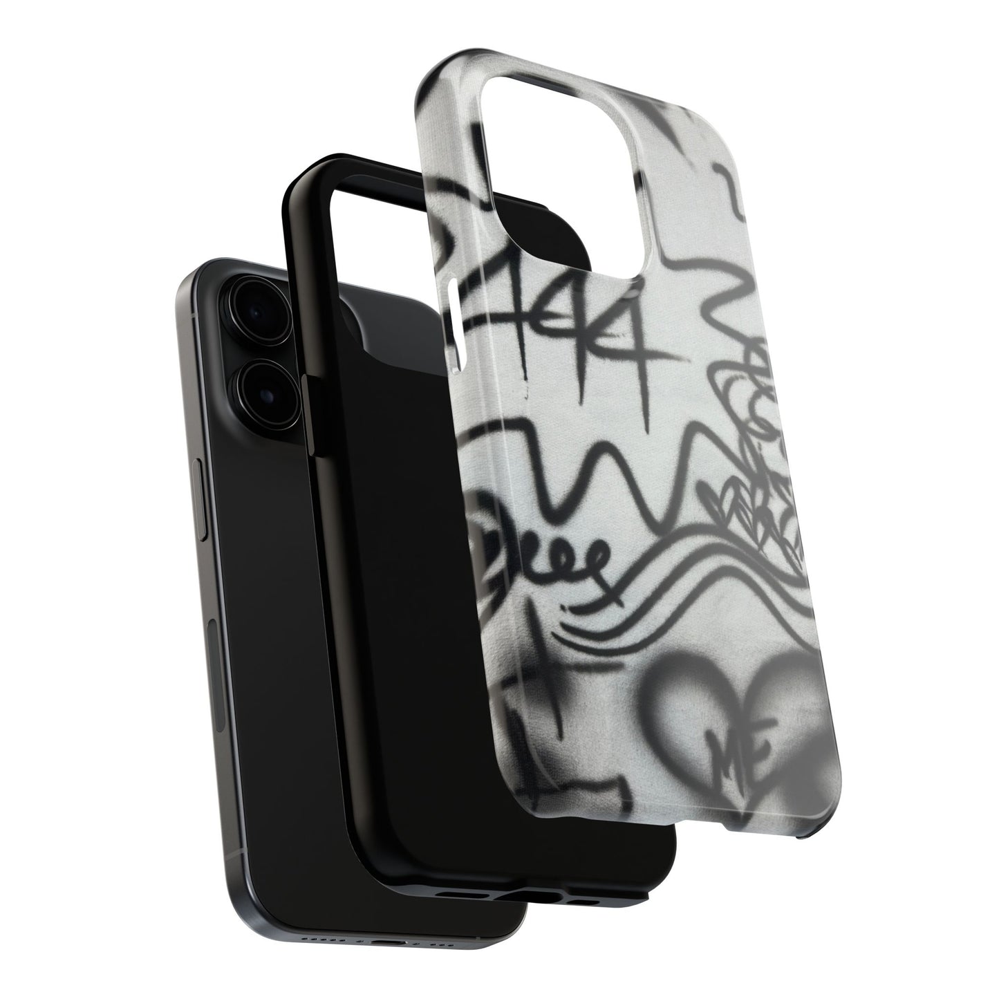 "444” airbrush iPhone case