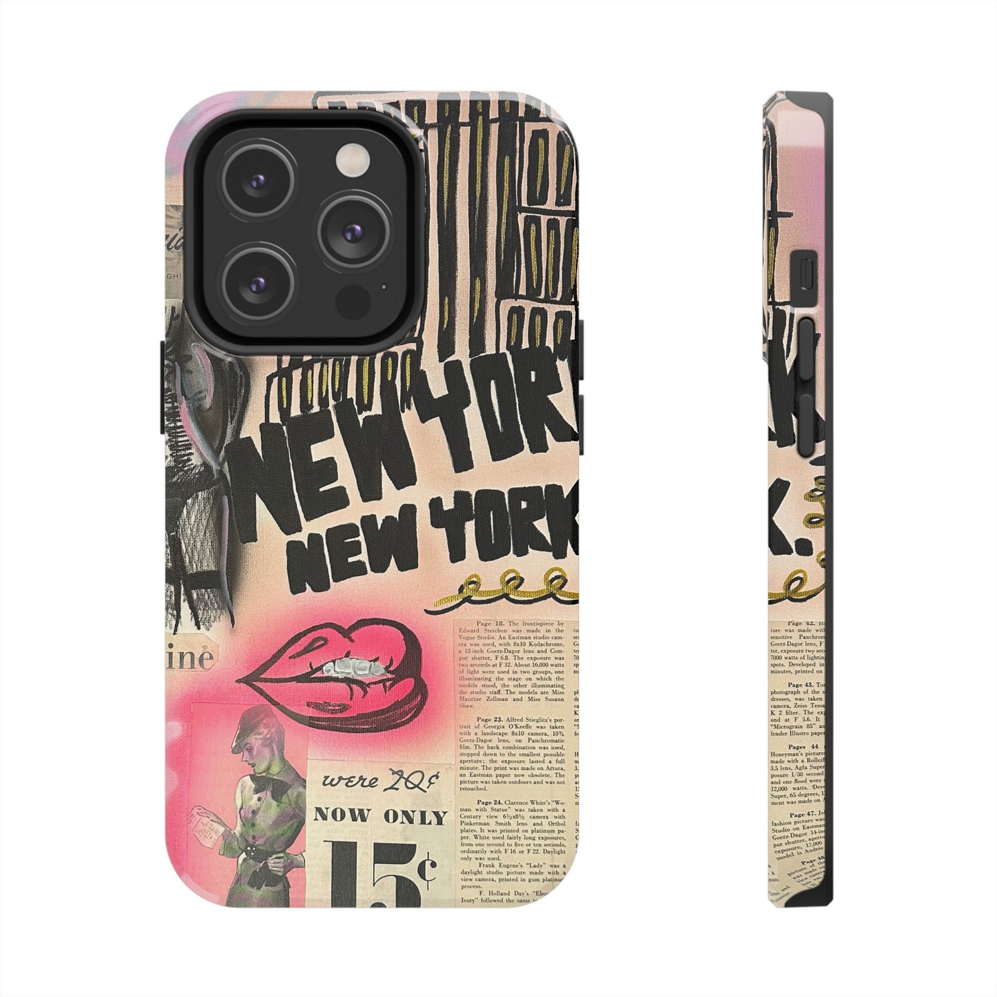 "new york, new york!" airbrush iPhone case