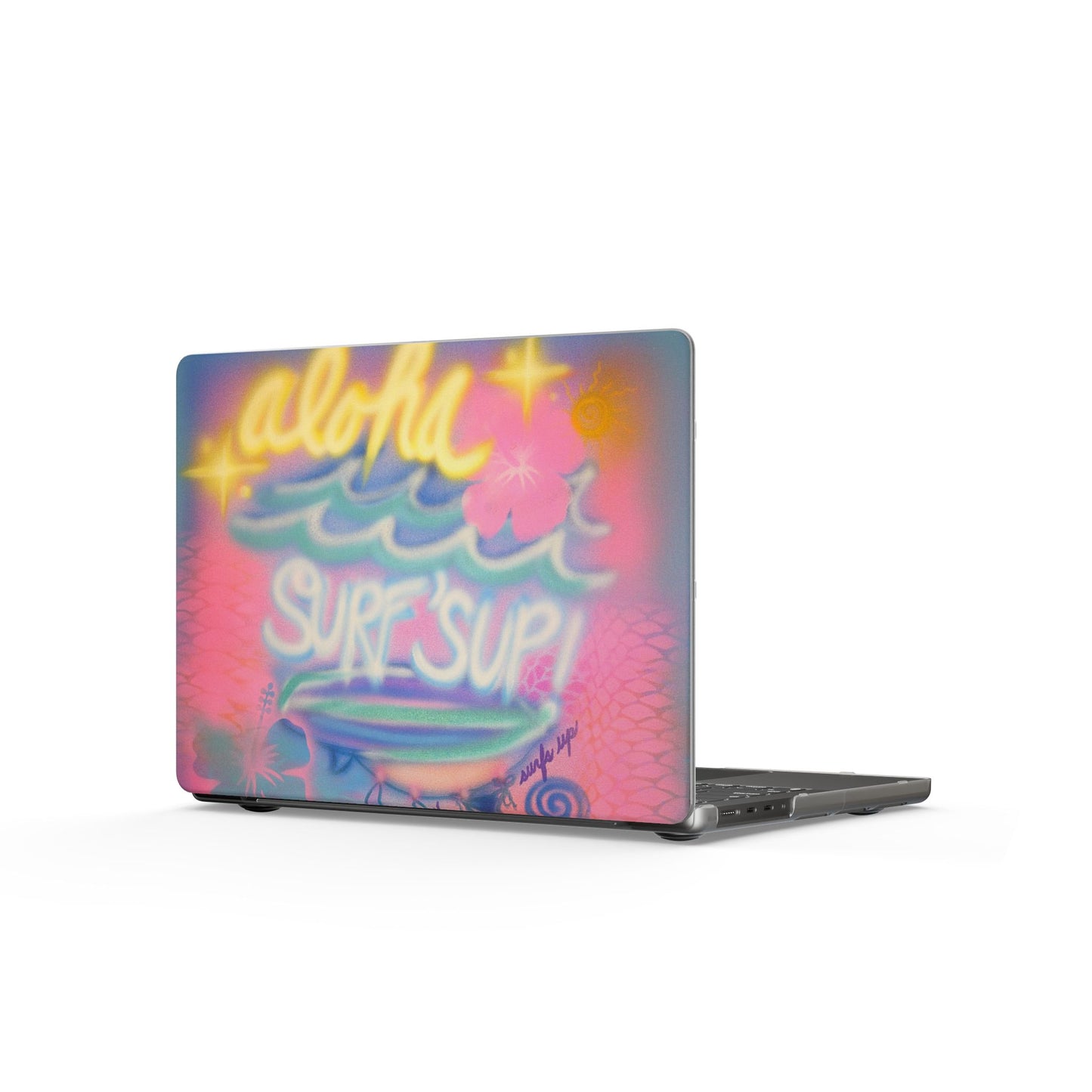 custom gphi airbrush matte macbook case