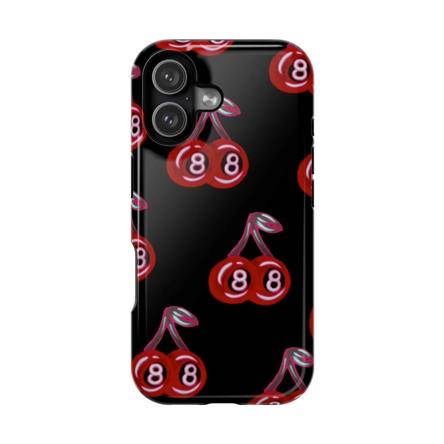 MagSafe „Cami Cherry“ Airbrush iPhone-Hülle