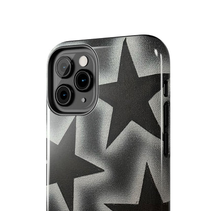 "chrome stars" airbrush iPhone case
